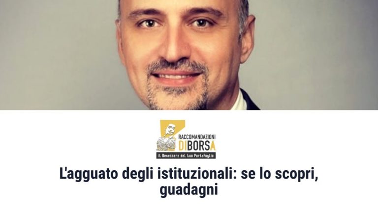 L’agguato degli istituzionali: se lo scopri, guadagni