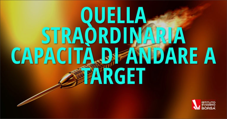 Quella straordinaria capacità di andare a target