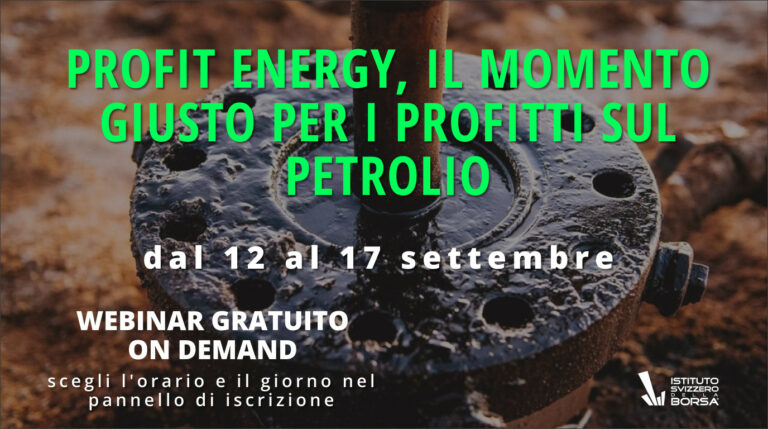 Profit Energy, il momento giusto per i profitti sul petrolio