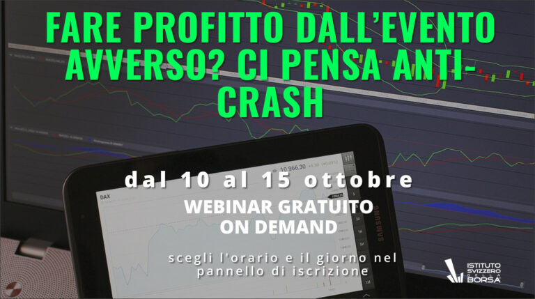 Fare profitto dall’evento avverso? Ci pensa Anti-Crash.